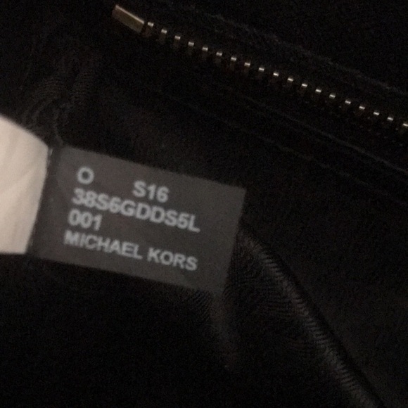 Michael Kors Dillon Saffiano Leather Satchel - Black - Picture 9 of 16